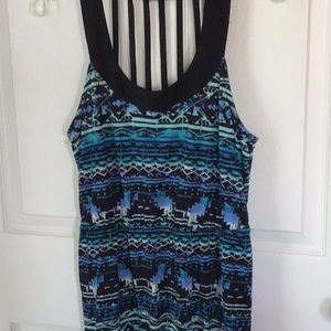 Long summer dress by No Boundaries. Lightly worn. 100% polyester.